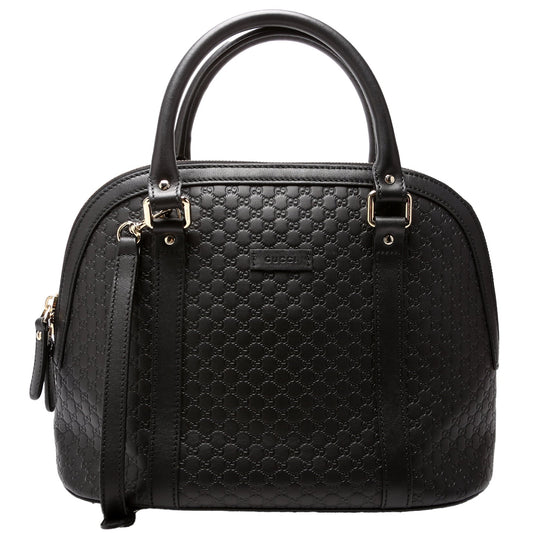 Gucci Dome Black Medium Travel Bag