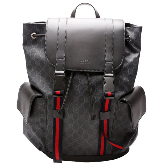 Gucci GG Supreme Backpack Black