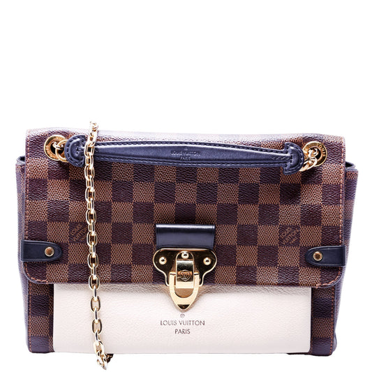 Louis Vuitton Vavin NM Ebene Cream PM Damier Handbag