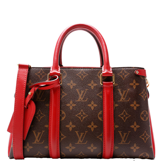 Louis Vuitton Soufflot BB Monogram Red Handbag
