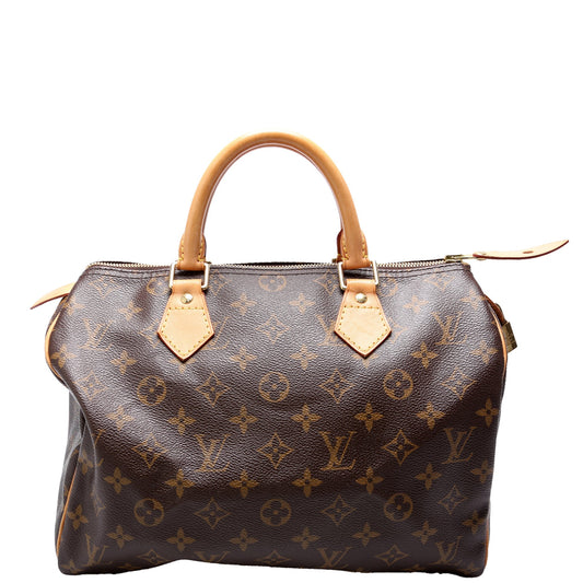 Louis Vuitton Speedy 30 Monogram Handbag Monogram 19