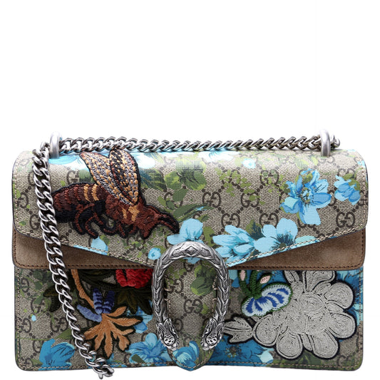 Gucci Dionysus GG Blooms Embroidered Small Travel Bag