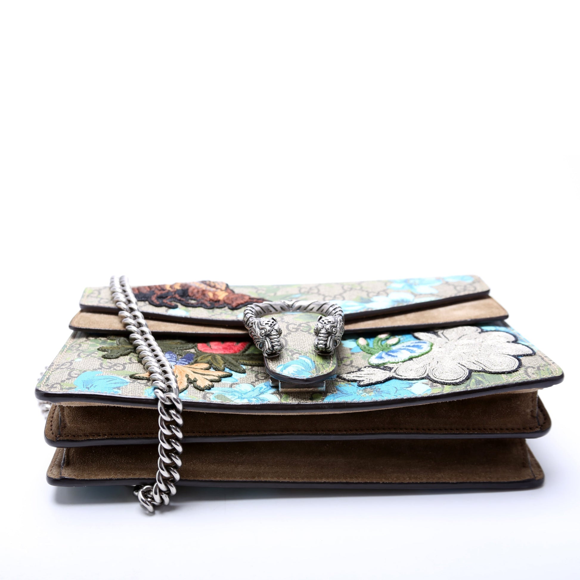 Gucci Dionysus GG Blooms Embroidered Small Travel Bag