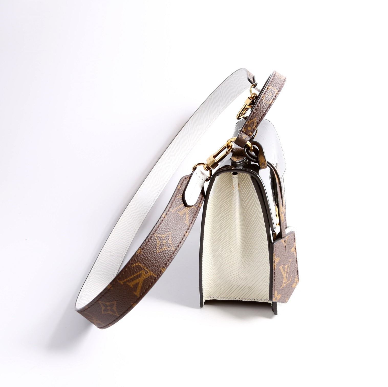 Louis Vuitton Spring Street Black White Vernis Jewelry