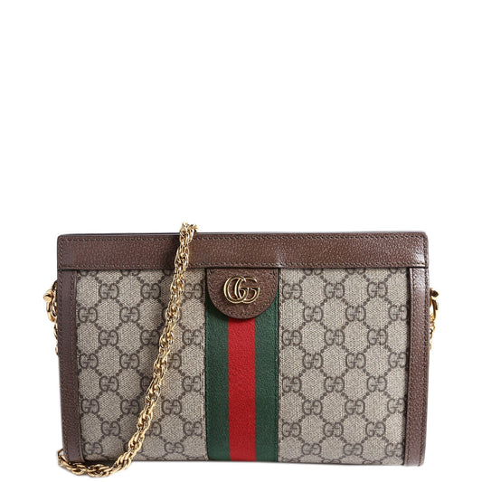 Gucci GG Supreme Ophidia Small Chain Travel Bag Small Chain