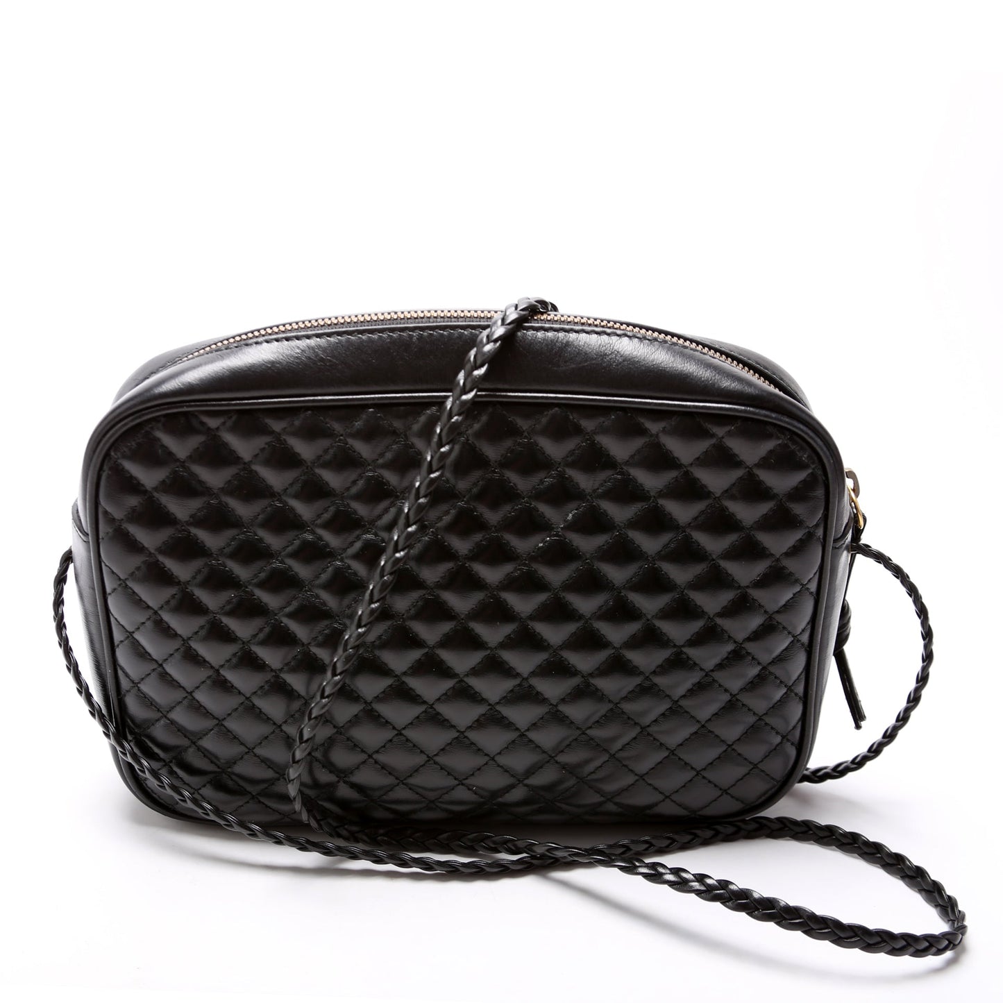 Gucci Trapuntata Leather Black Small Travel Bag