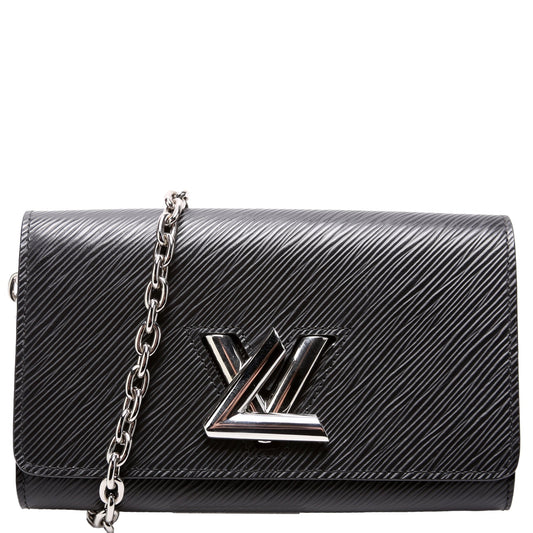 Louis Vuitton Twist Black Epi Wallet Case
