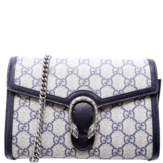 Gucci Dionysus Blue Mini Wallet Case