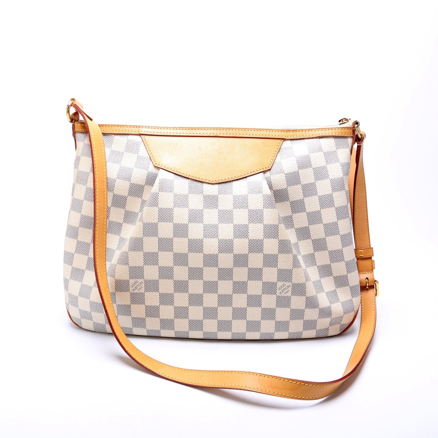 Louis Vuitton Siracusa Azur PM Damier Handbag Azur 10