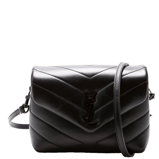 YSL Saint Laurent Saint Laurent Lou Lou Satchel Toy Crossbody Black Crossbody Bag