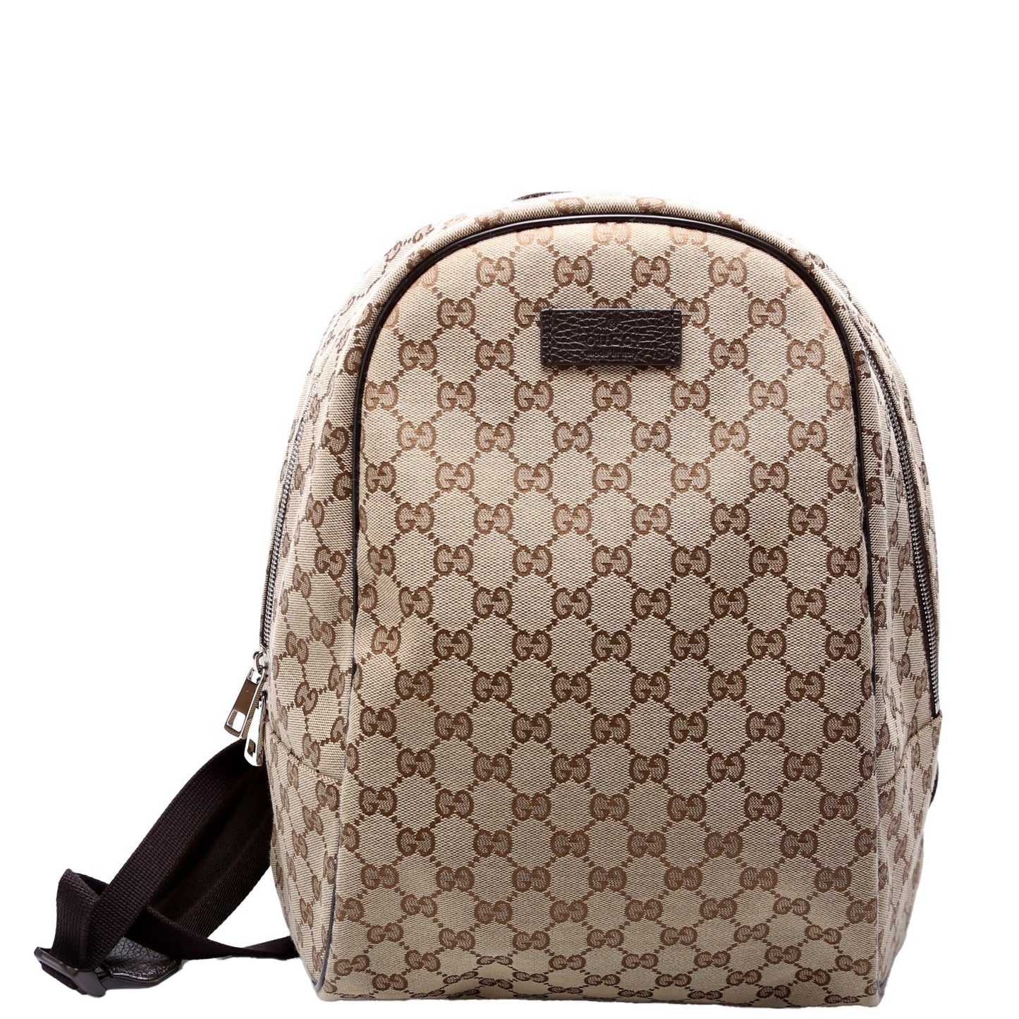 Gucci GG Backpack Canvas Brown