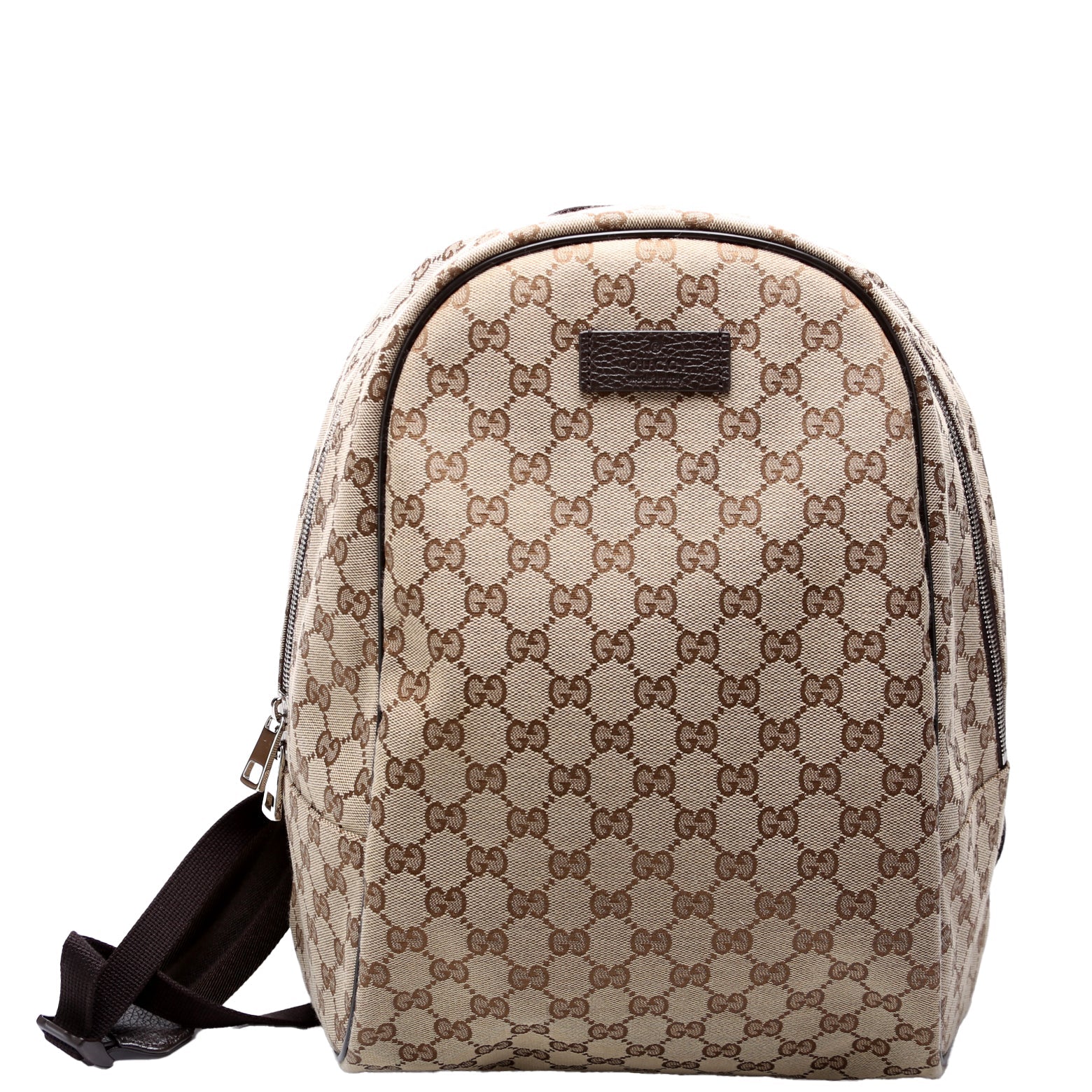 Gucci GG Backpack Canvas Brown