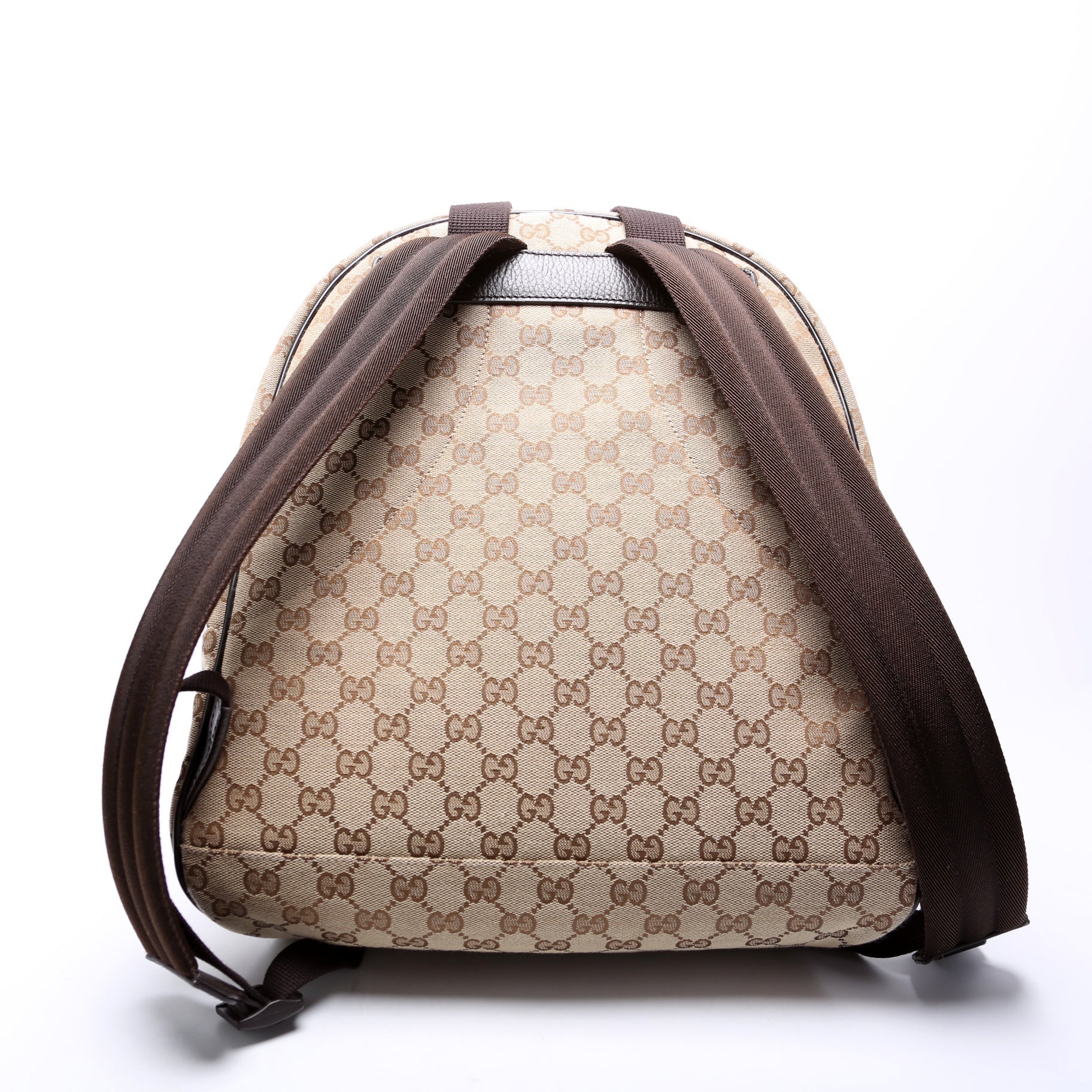 Gucci GG Backpack Canvas Brown