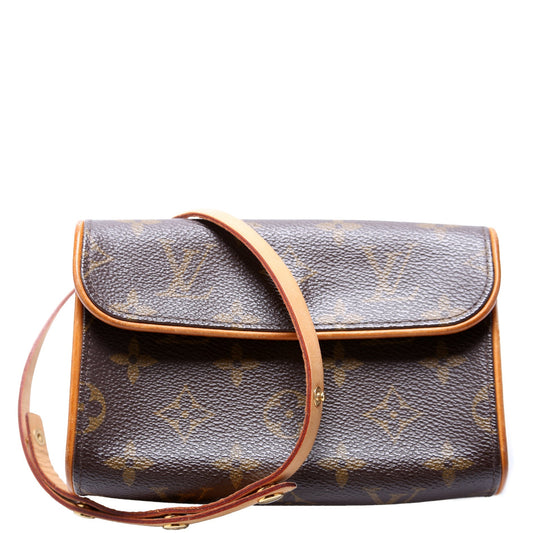 Louis Vuitton Pochette Florentine Monogram Clutch Bag Monogram 22