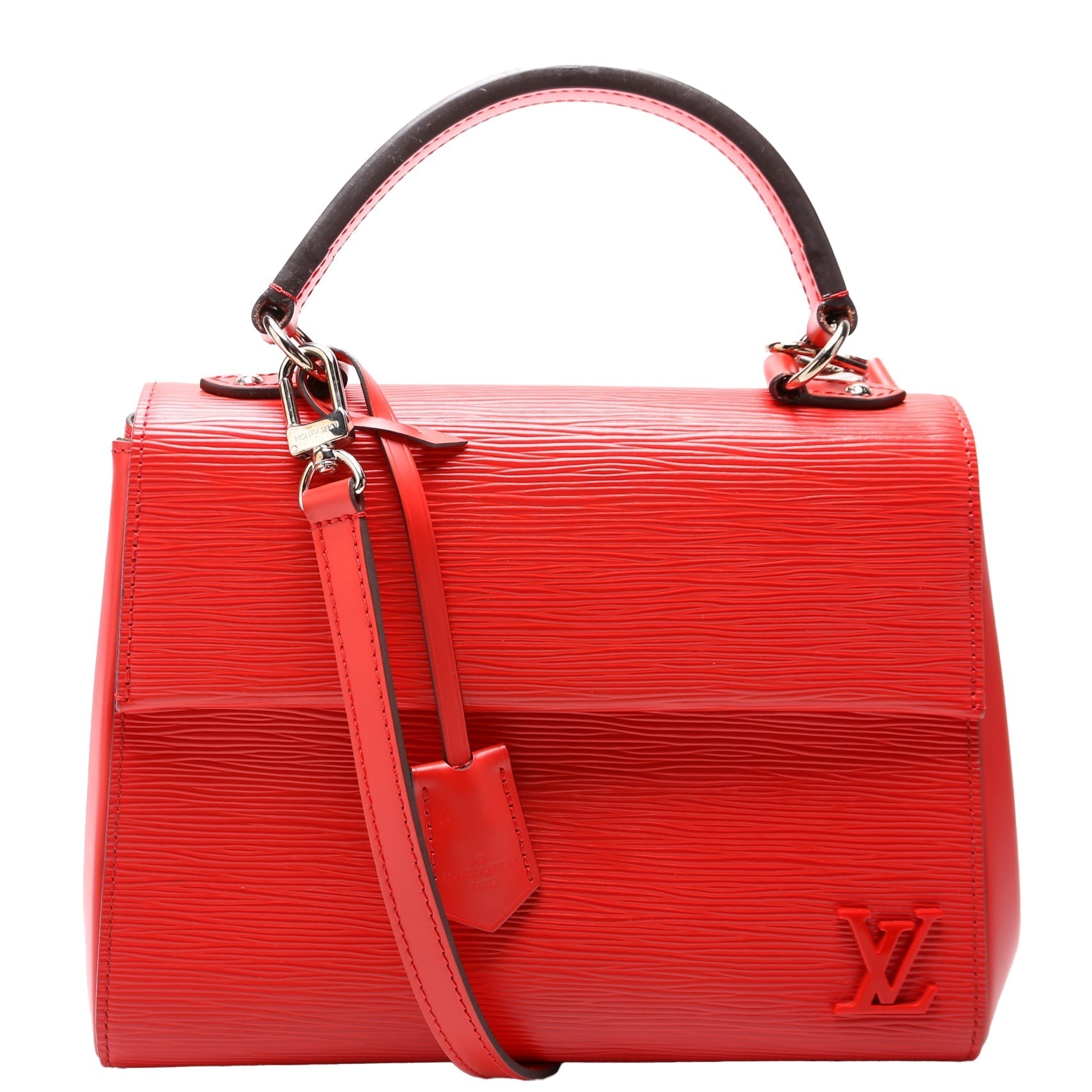 Louis Vuitton Cluny BB Epi Red Handbag