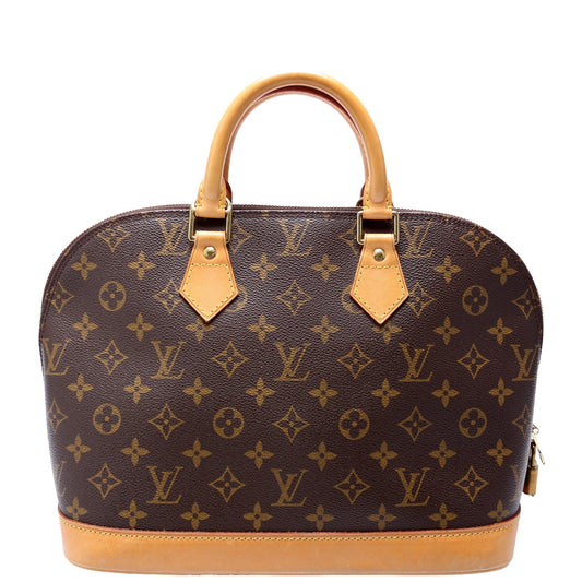 Louis Vuitton Alma PM Older Monogram Handbag Older 11