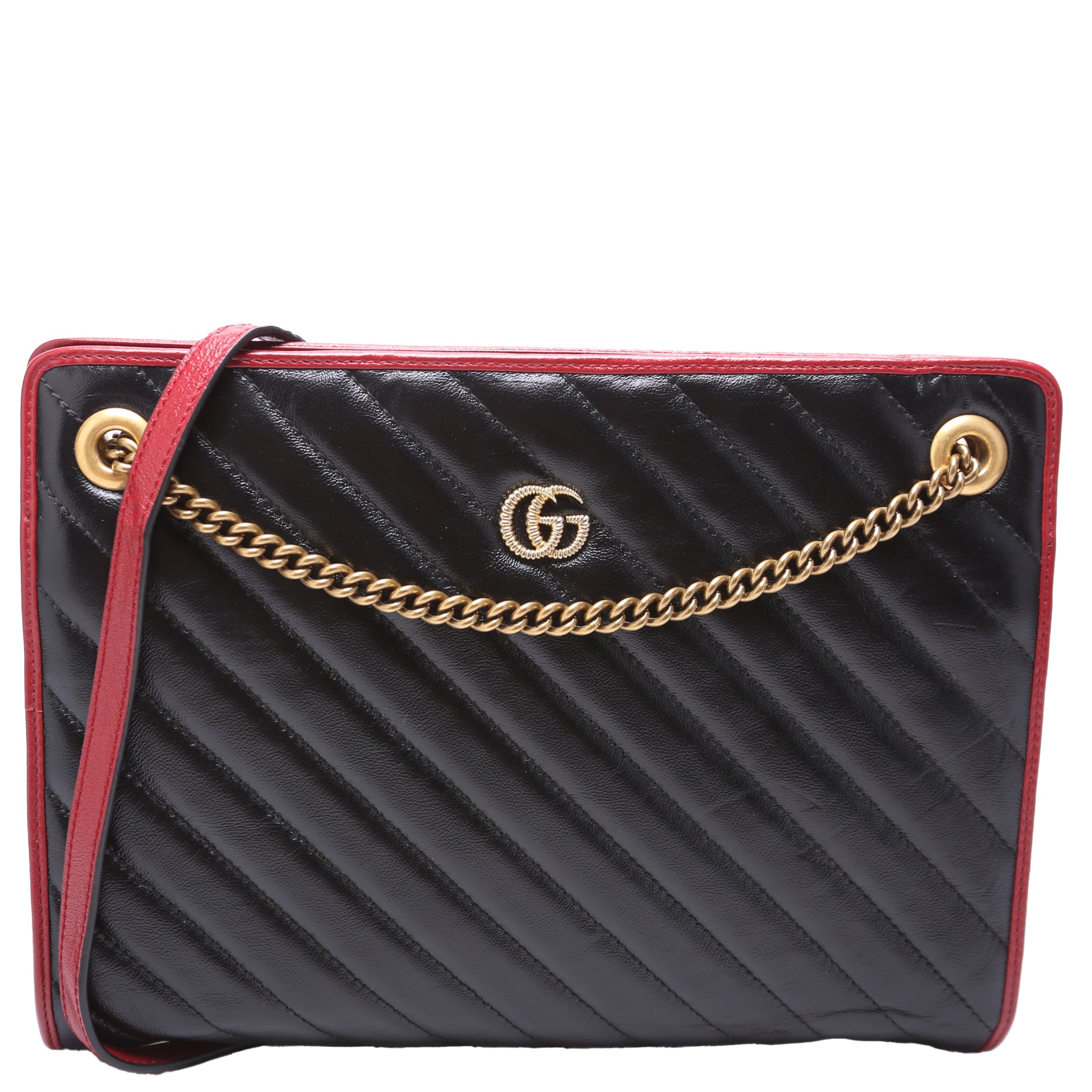 Gucci GG Torchon Accordion Black Medium Travel Bag