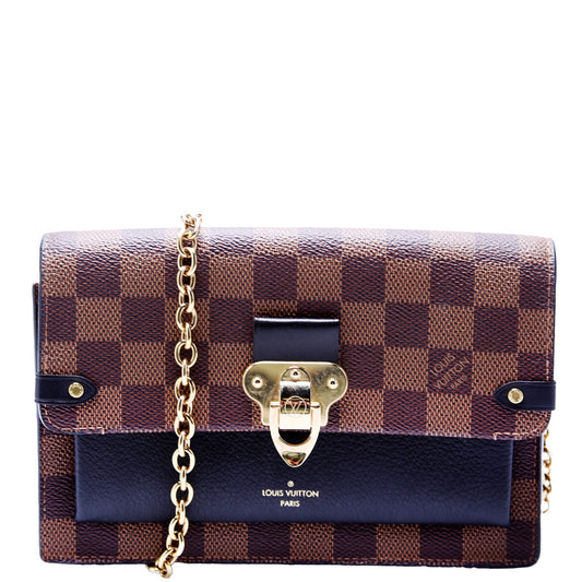 Louis Vuitton Vavin Ebene Black Damier Wallet Case