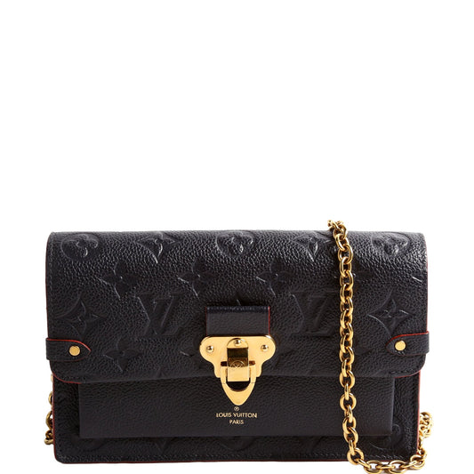 Louis Vuitton Vavin BB Navy Empreinte Handbag