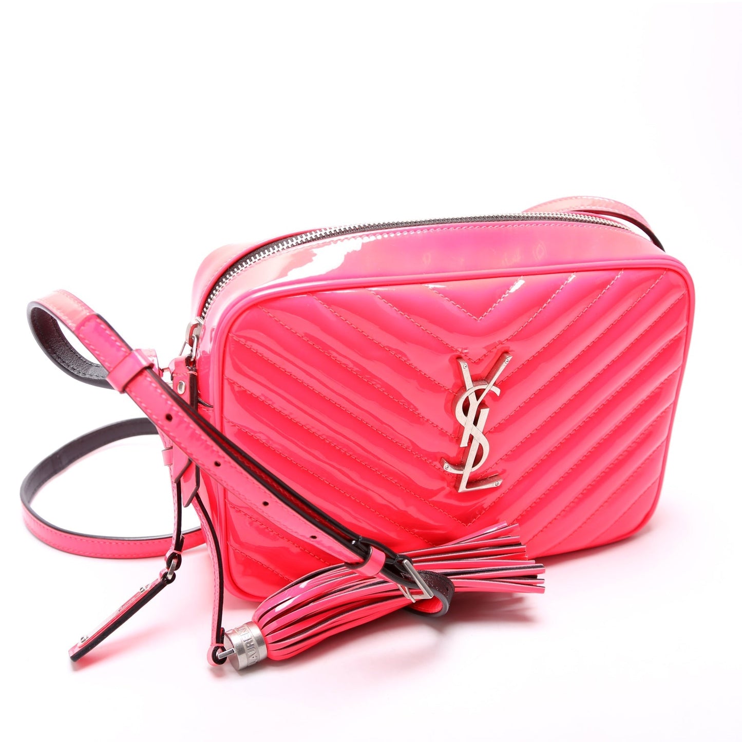 YSL Saint Laurent Saint Laurent Lou Camera Bag Pink Travel Bag