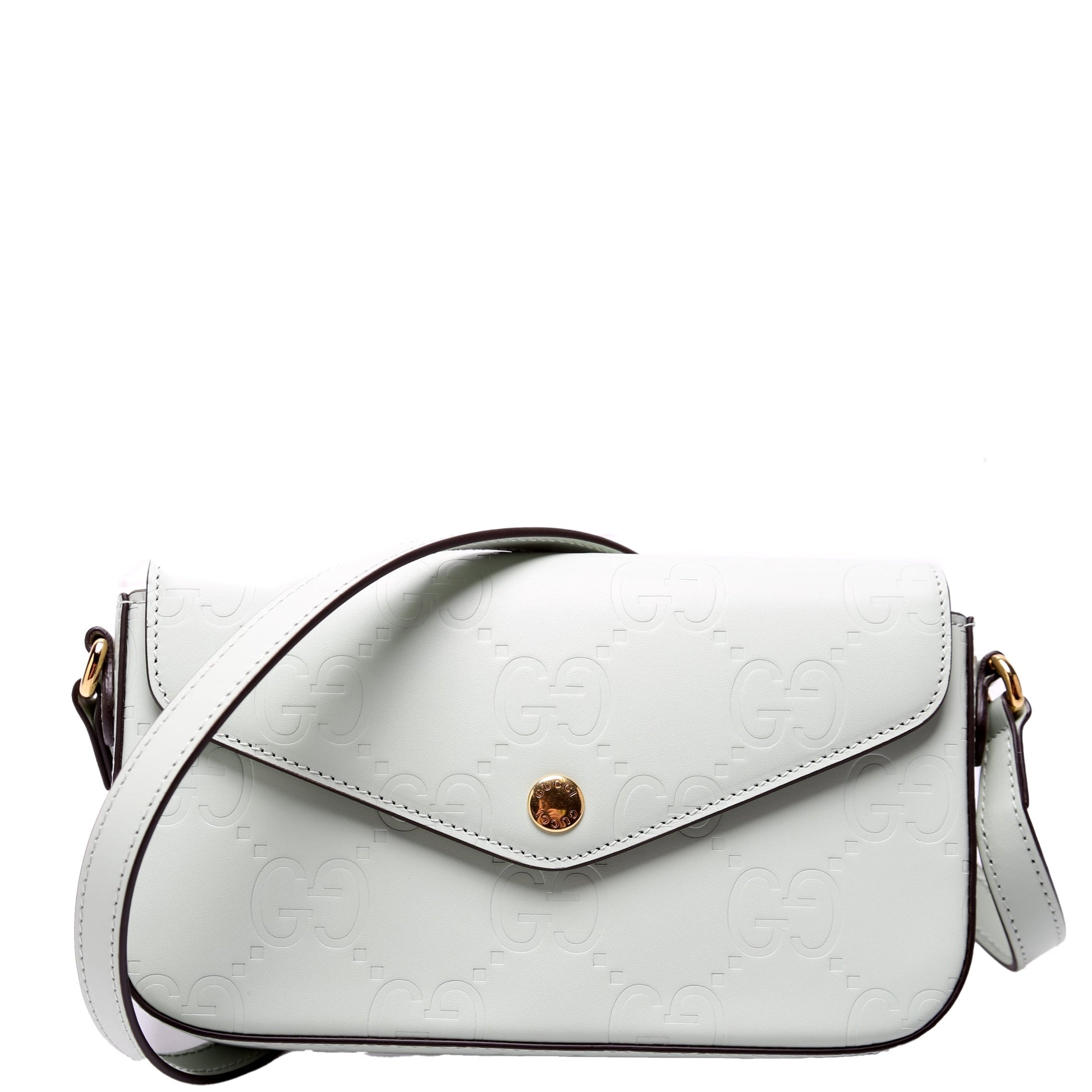 Gucci GG Super Sage Leather Mini Shoulder Bag