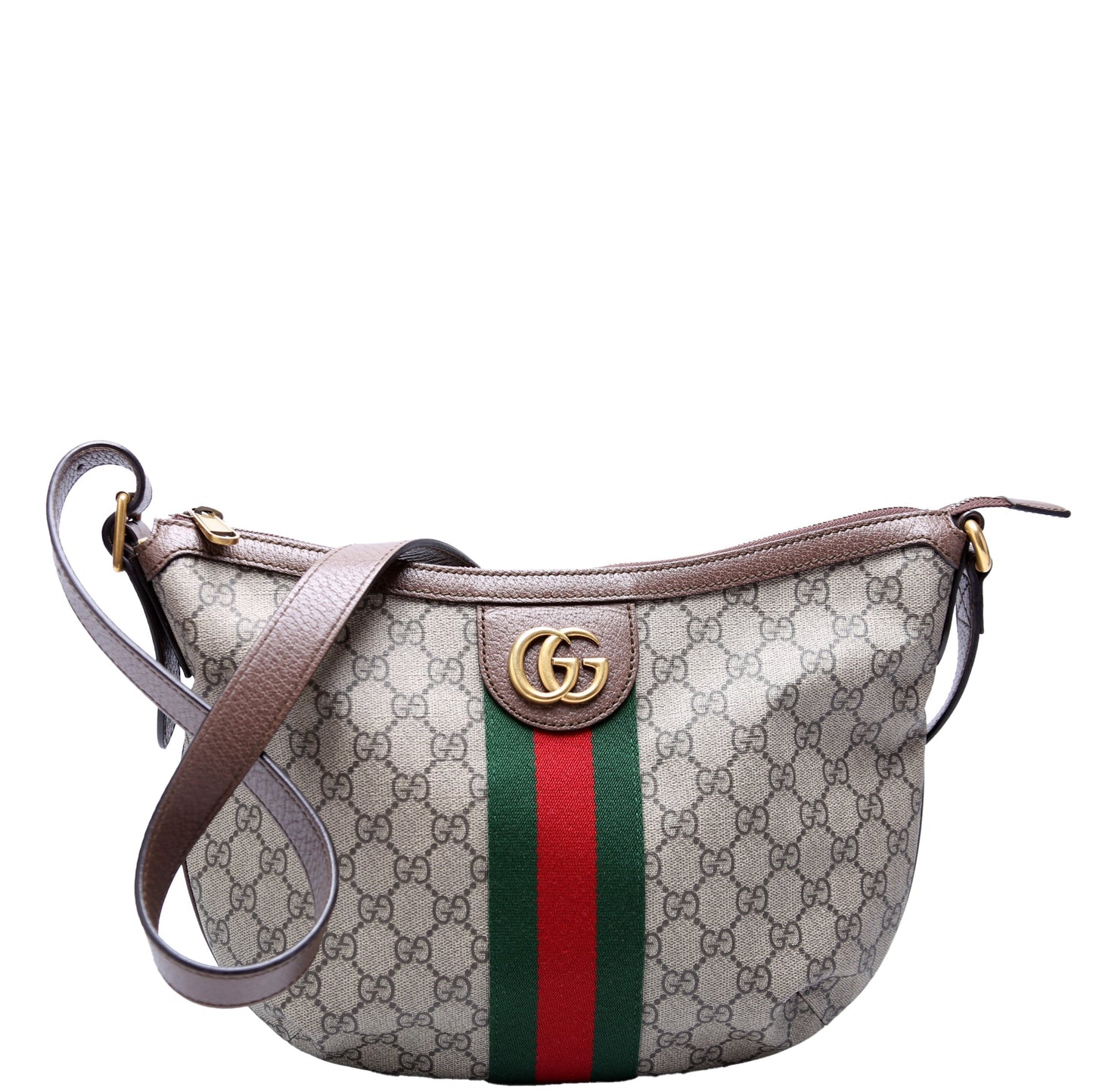 Gucci Ophidia GG Supreme Brown Small Shoulder Bag
