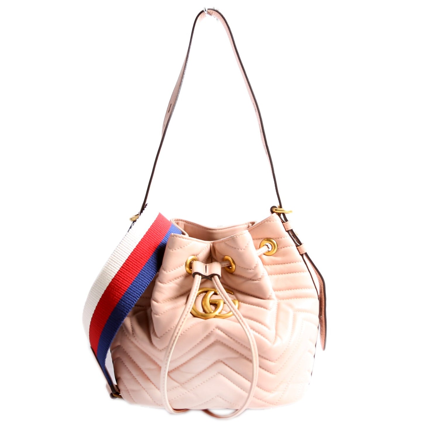Gucci GG Marmont Pink Bucket Bag