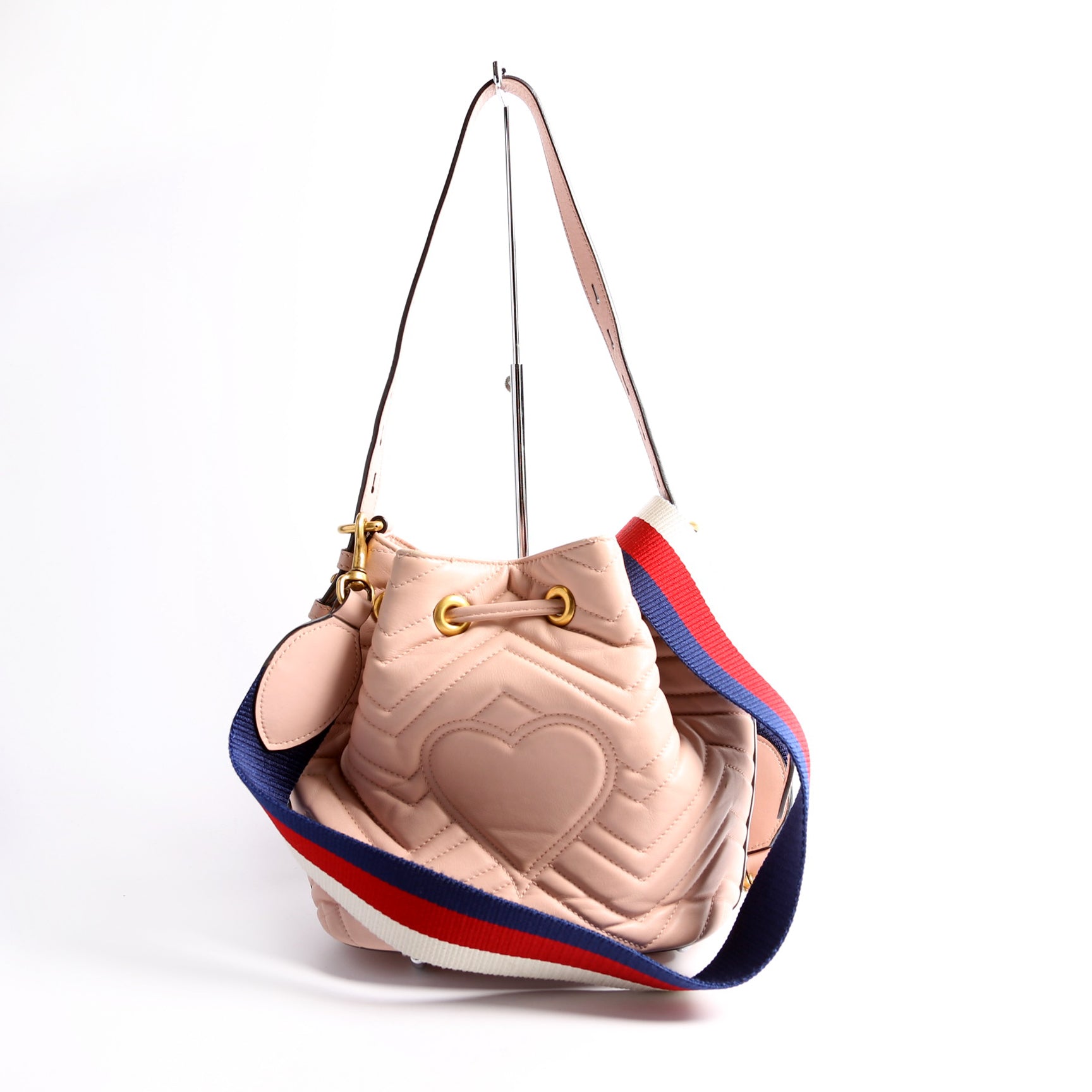 Gucci GG Marmont Pink Bucket Bag