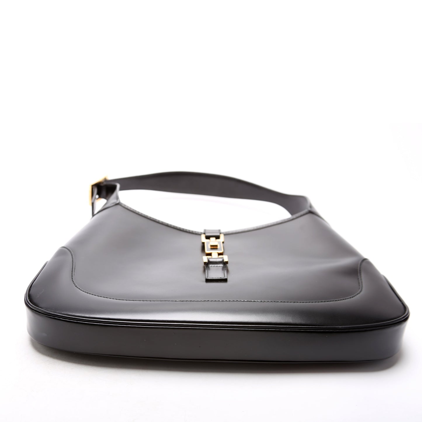 Gucci 001. . Jackie Leather Black Shoulder Bag