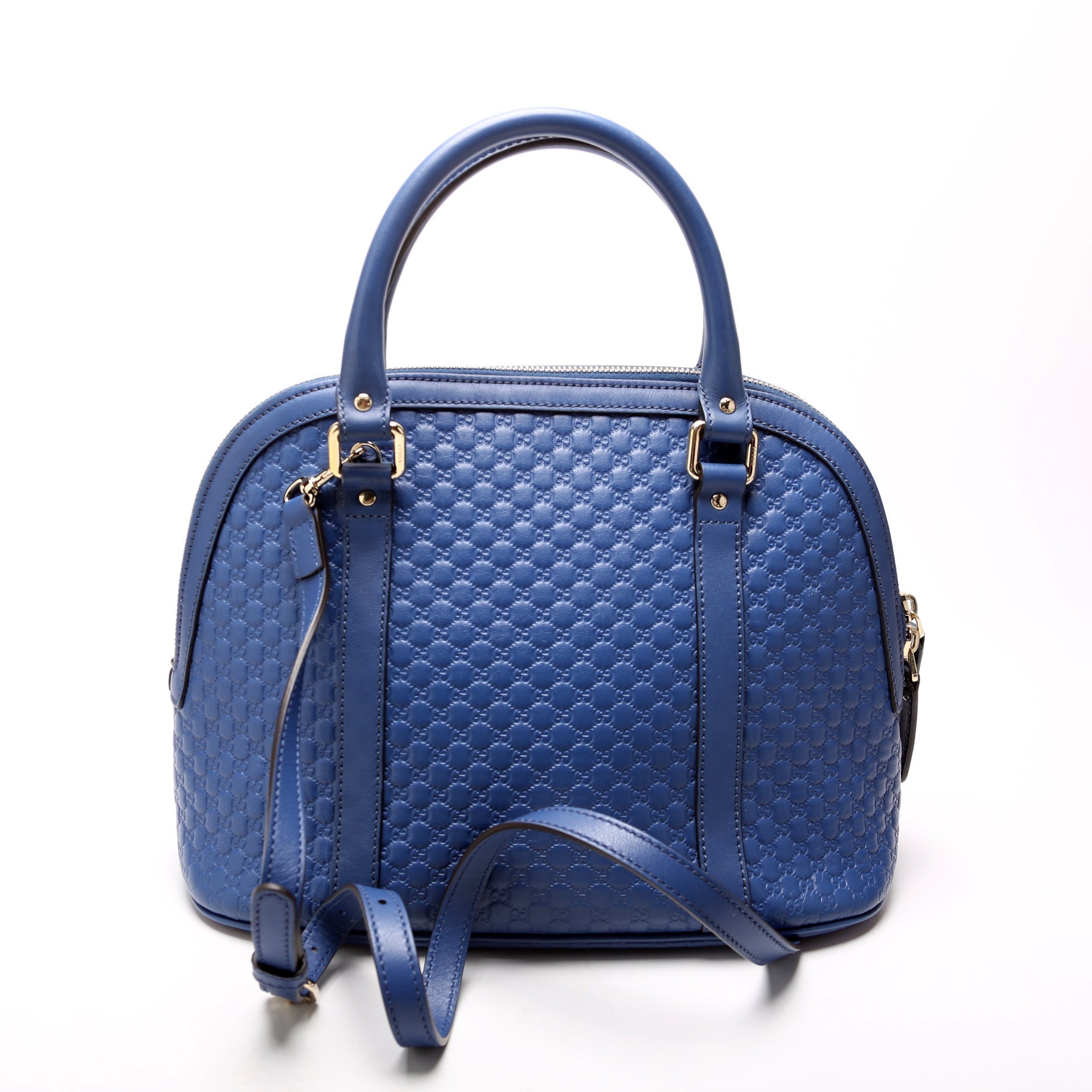 Gucci Dome Blue Mini Travel Bag