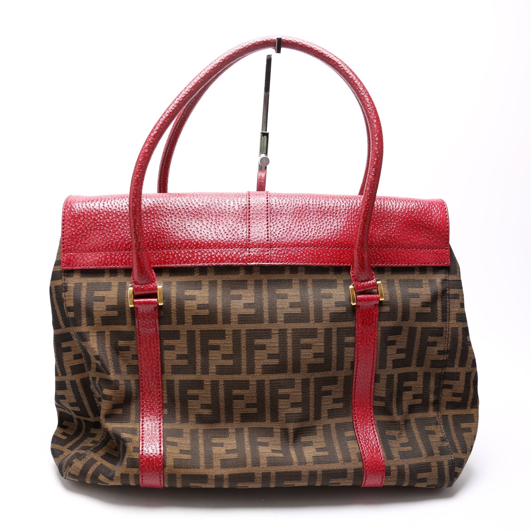Fendi 8Br647 Linda Classic Zucca Bag Large Travel Bag