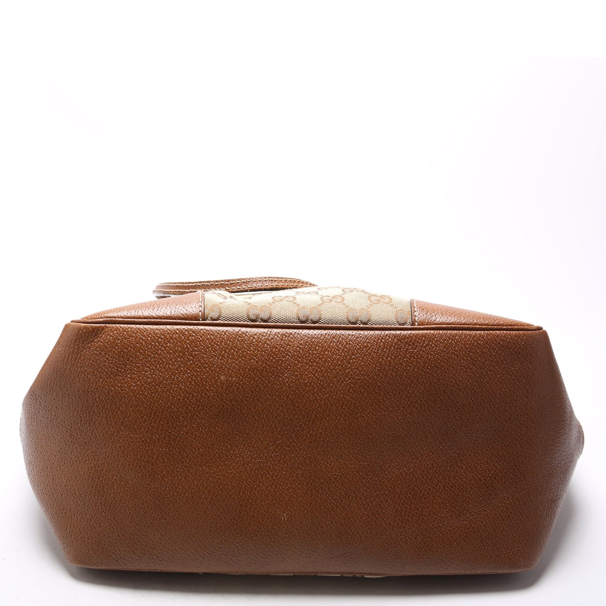 Gucci GG Bree Zip Canvas Brown Medium Tote Bag