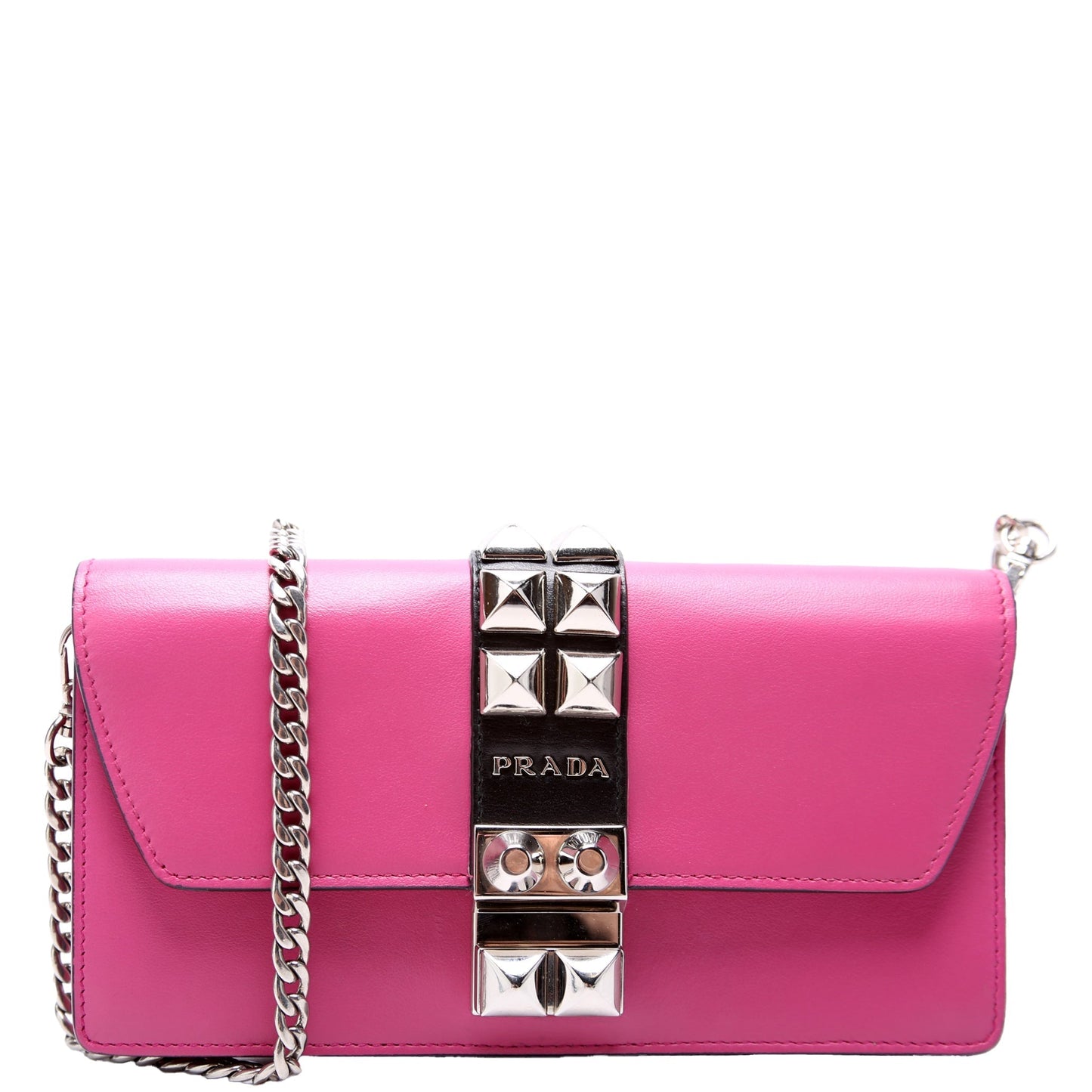 Prada Elektra Woc City Calfskin Bag Pink Travel Bag