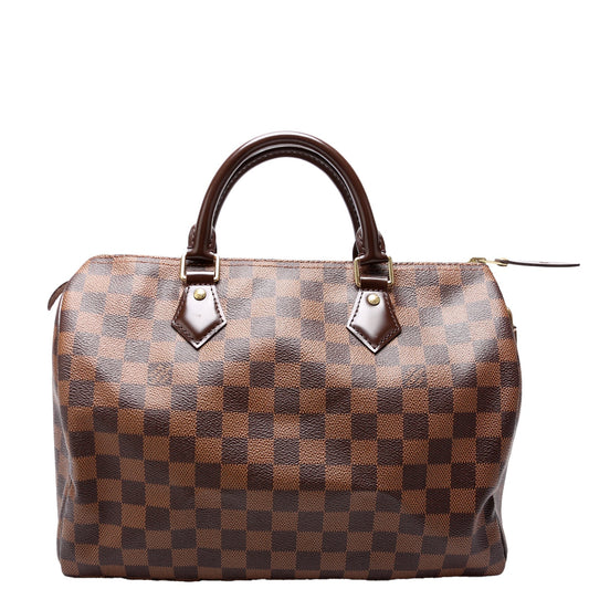 Louis Vuitton Speedy 30 Ebene Damier Handbag Ebene 46