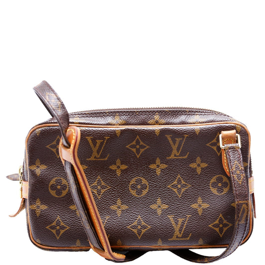 Louis Vuitton Pochette Marly Bandouliere Monogram Clutch Bag Monogram 14