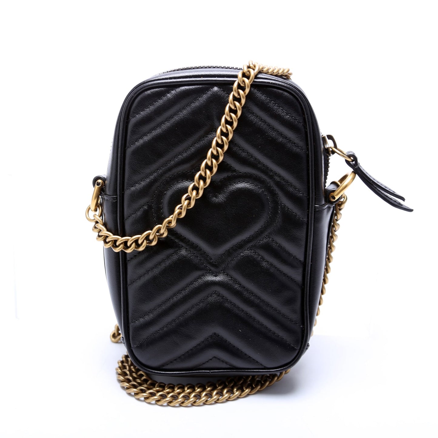 Gucci GG Marmont Black Mini Travel Bag
