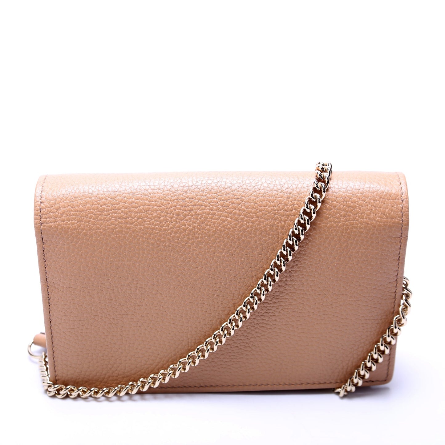 Gucci Soho WOC Tan Travel Bag
