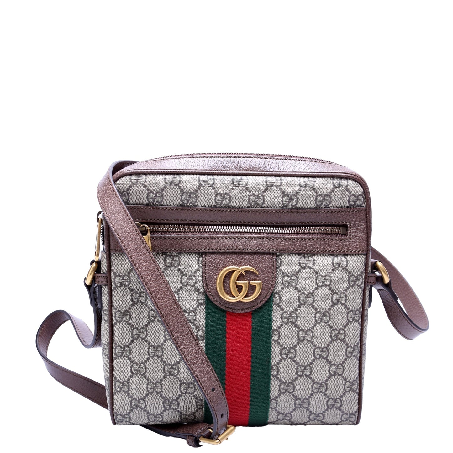 Gucci Ophidia Messenger Brown Messenger Bag