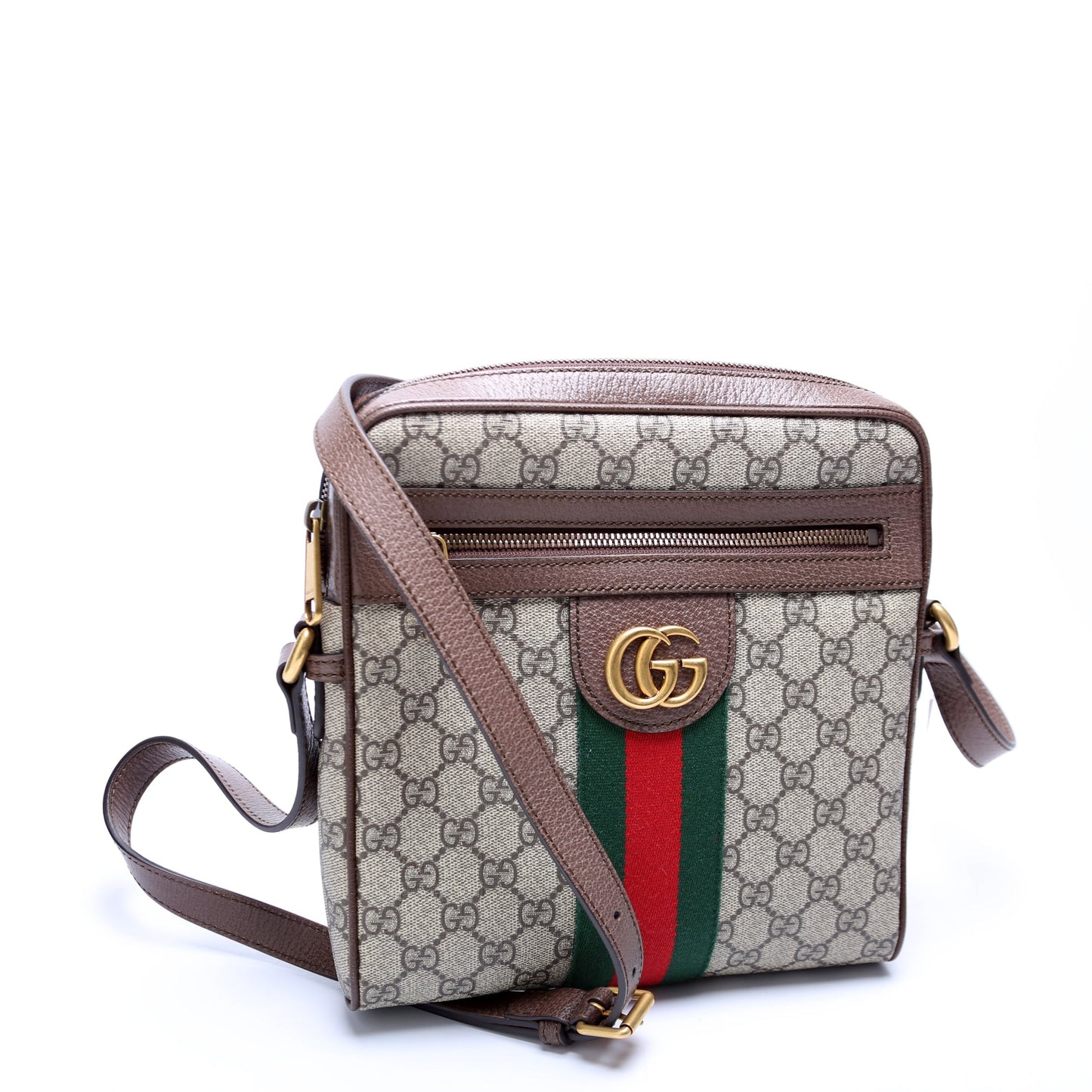 Gucci Ophidia Messenger Brown Messenger Bag