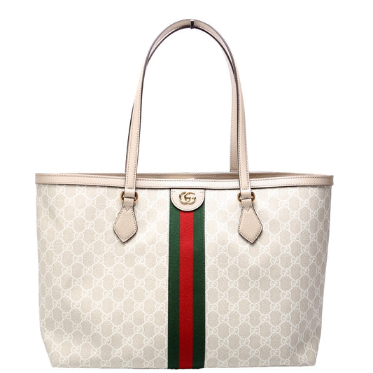 Gucci Ophidia Cream Tote Bag