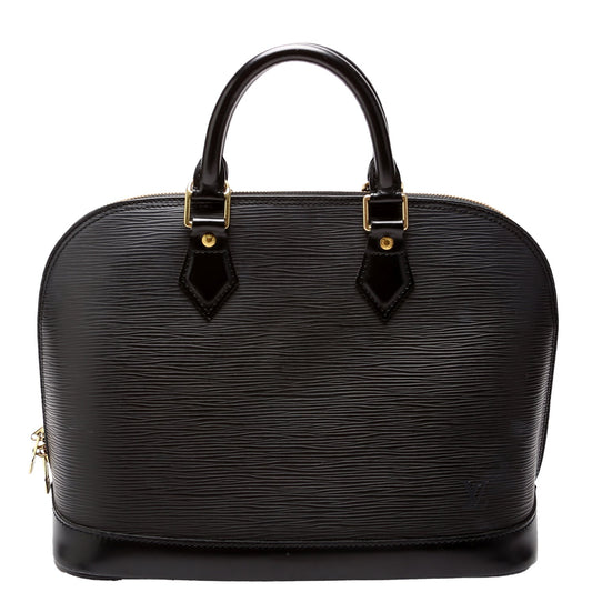Louis Vuitton Alma PM Older Epi Black Handbag