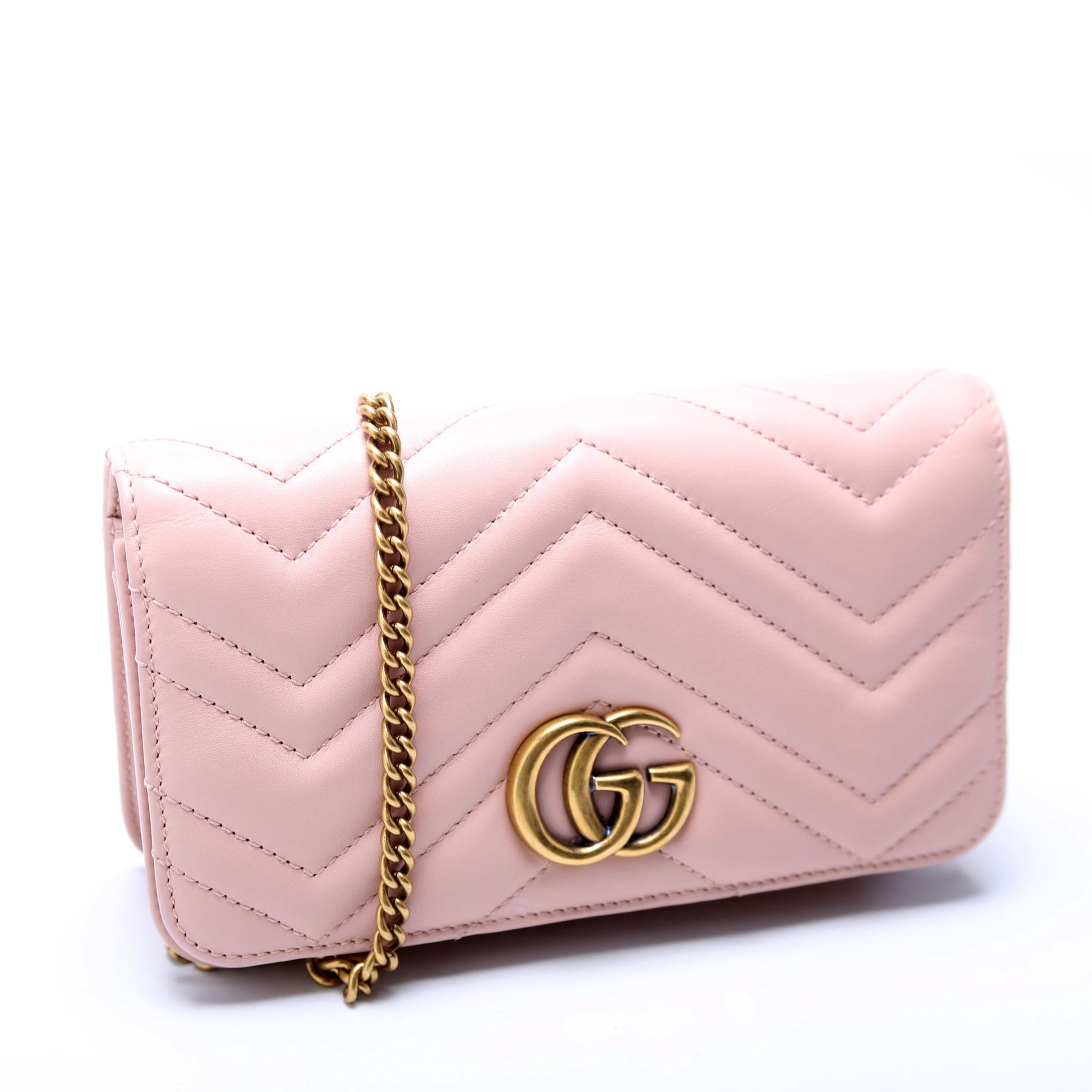 Gucci GG Marmont Pink Mini Travel Bag