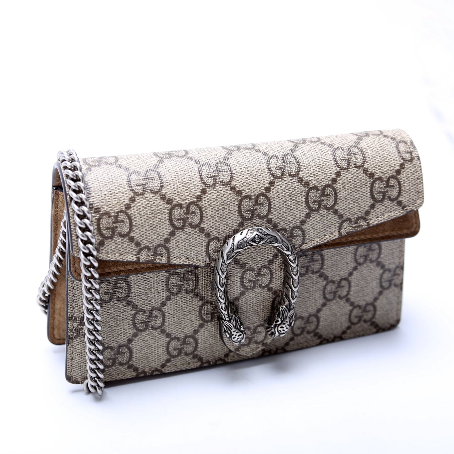 Gucci Dionysus GG Supreme Brown Mini Travel Bag