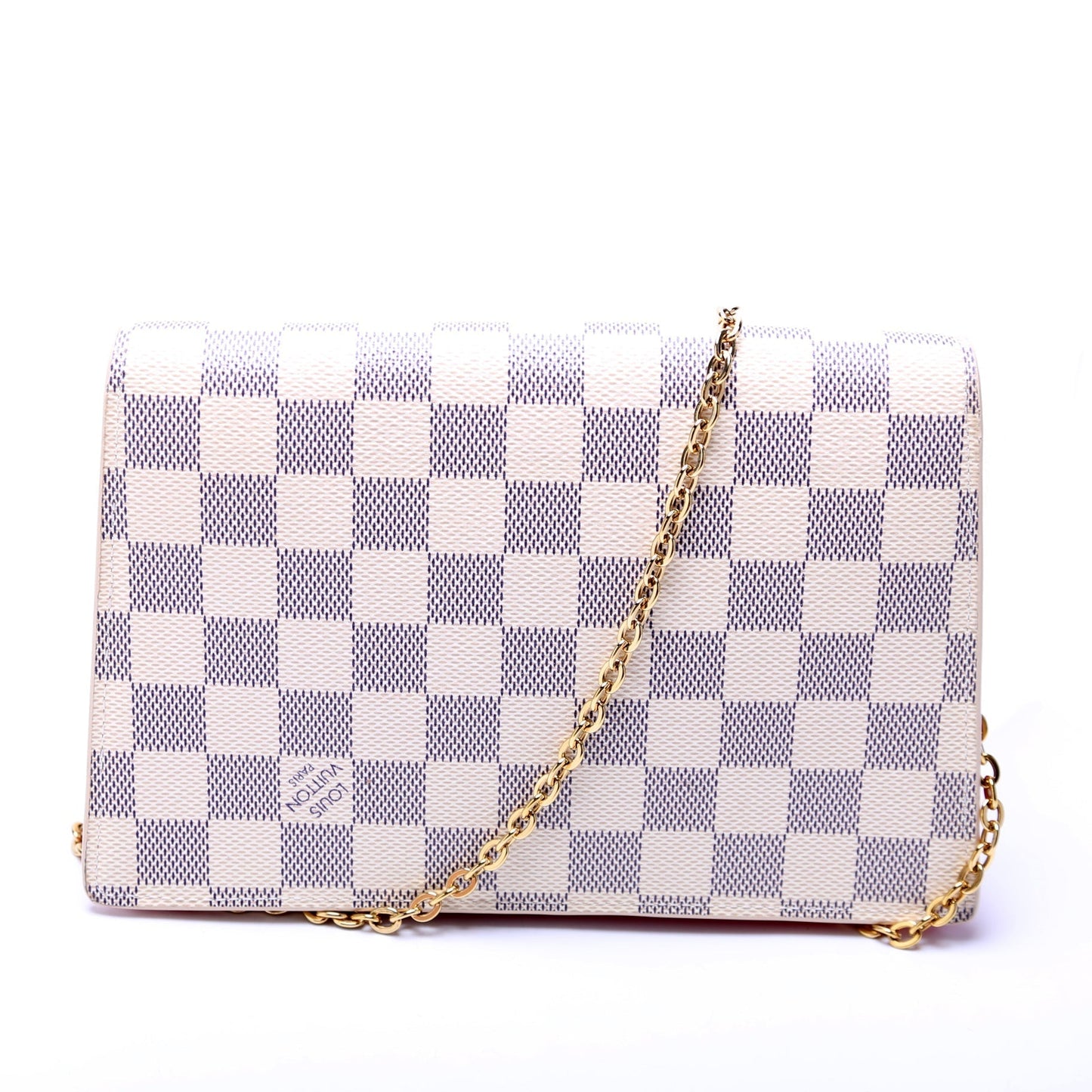 Louis Vuitton Croisette NM Azur Salmon Damier Wallet Case