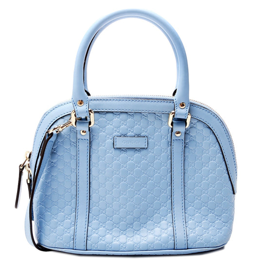 Gucci Dome Micro Blue Mini Travel Bag