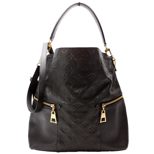 Louis Vuitton Melie Empriente Black Handbag