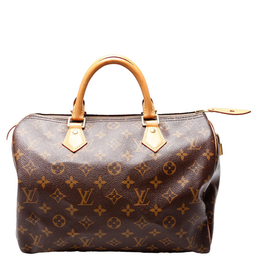 Louis Vuitton Speedy 30 Monogram Handbag Monogram 74