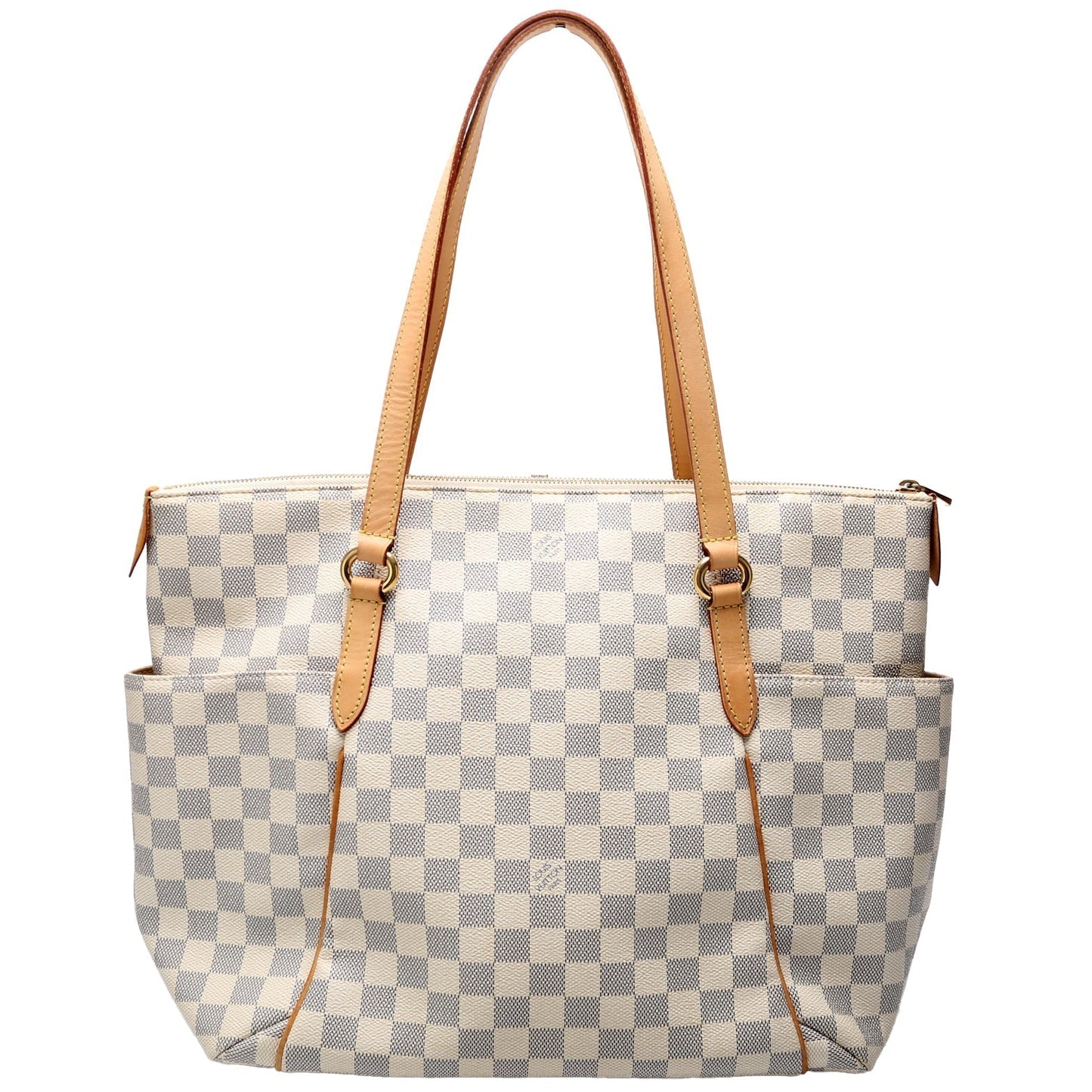 Louis Vuitton Totally Azur MM Damier Handbag Azur 16