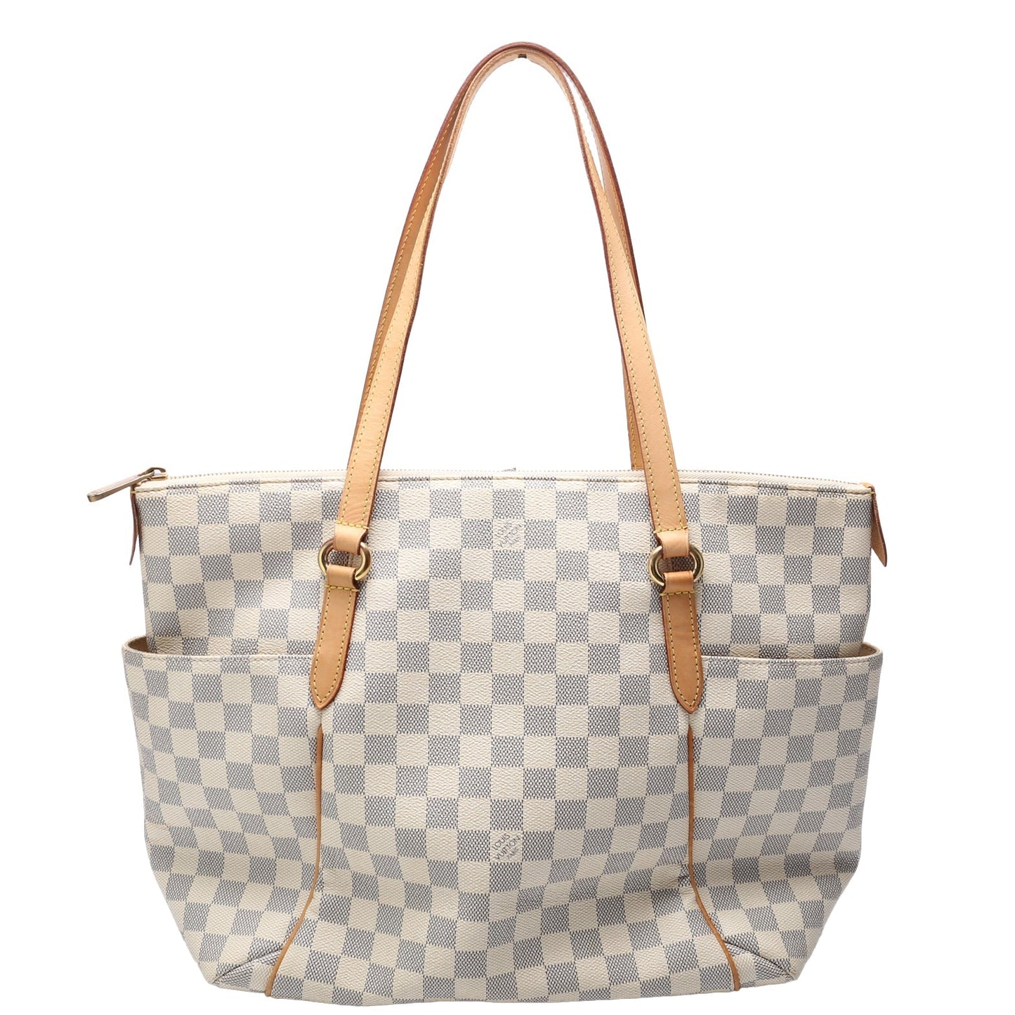 Louis Vuitton Totally Azur MM Damier Handbag Azur 16