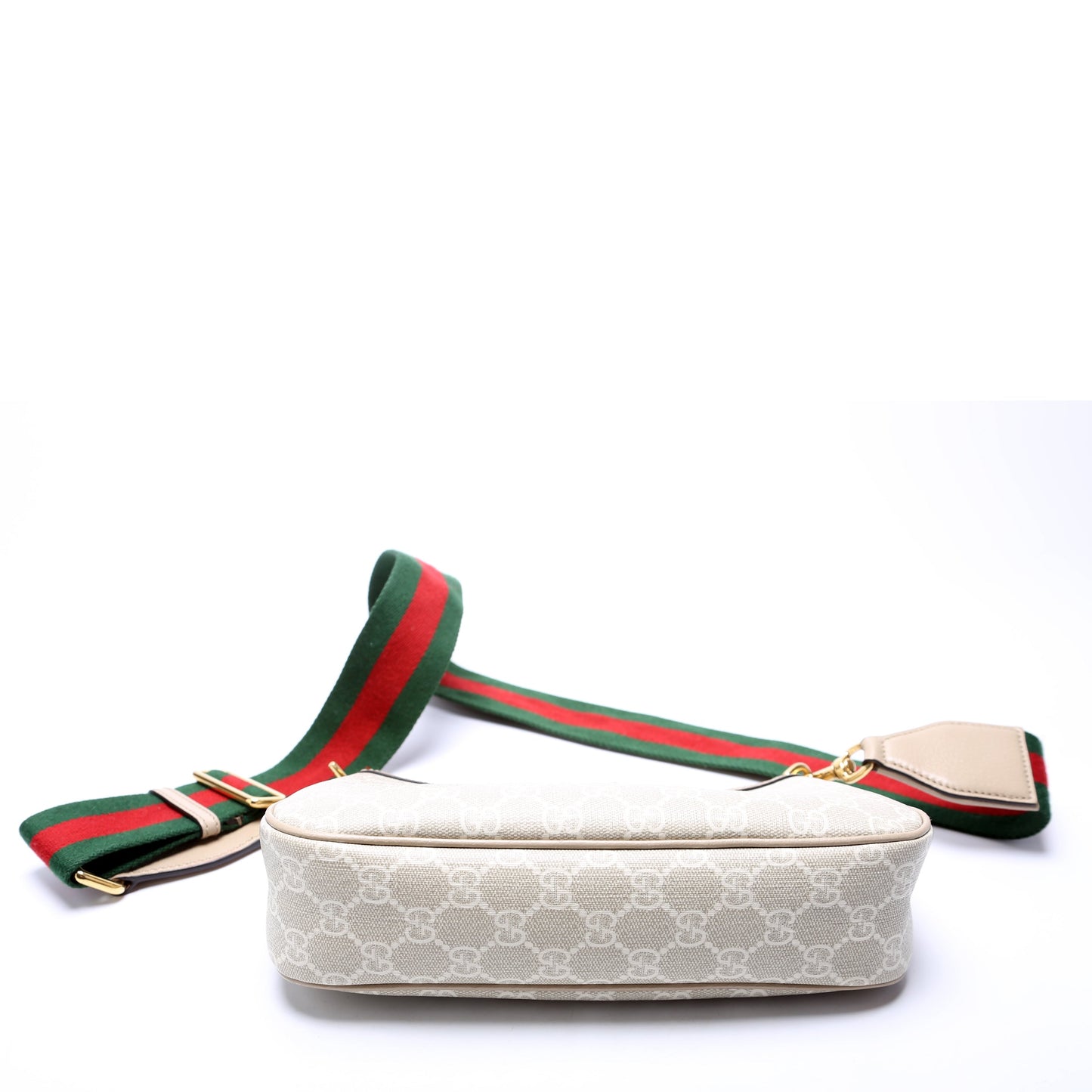 Gucci Supreme Handbeige Bag Small Travel Bag